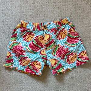Chubbies Cheeseburger Print Shorts
